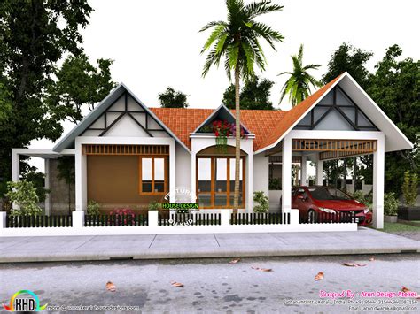 Superb Single Floor Home Kerala Home Design And Floor Plans 9000