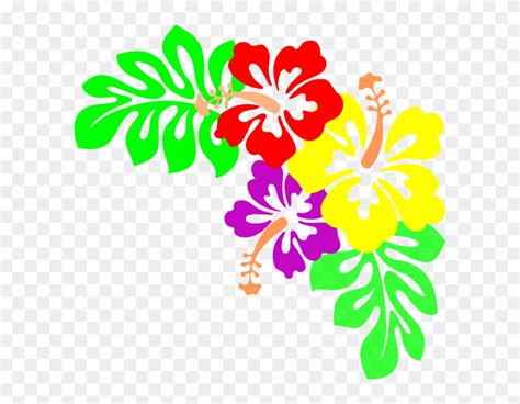 How To Set Use Hibiscus Svg Vector - Hawaiian Flowers No Background, HD