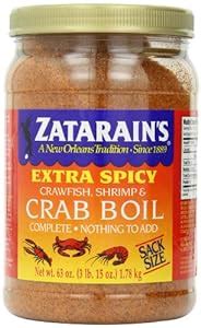 Amazon Com Zatarain S Extra Spicy Crawfish Shrimp Crab Boil Oz Mixed Spices And