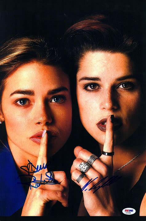 Neve Campbell Autographed Signed Denise Richards Auto Wild Things