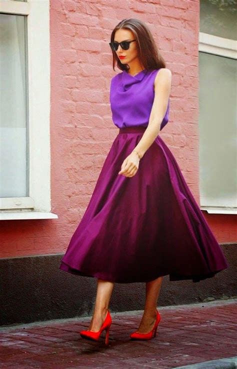 Colors That Go With Violet Clothes Outfit Ideas Fashion Rules
