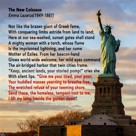Solve Jigidi 190522 Emma Lazarus Poem Statue Of Liberty Jigsaw Puzzle