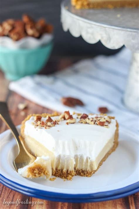 No Bake Bourbon Butterscotch Pie Beyond Frosting