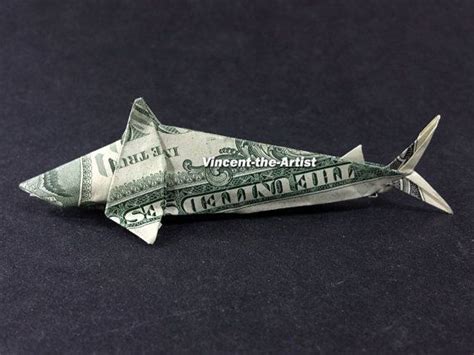 Dollar Bill Origami Shark Designed By Won Park Dollar Origami