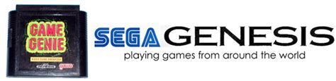 Playing Sega Genesismegadrive Imports With Game Genie