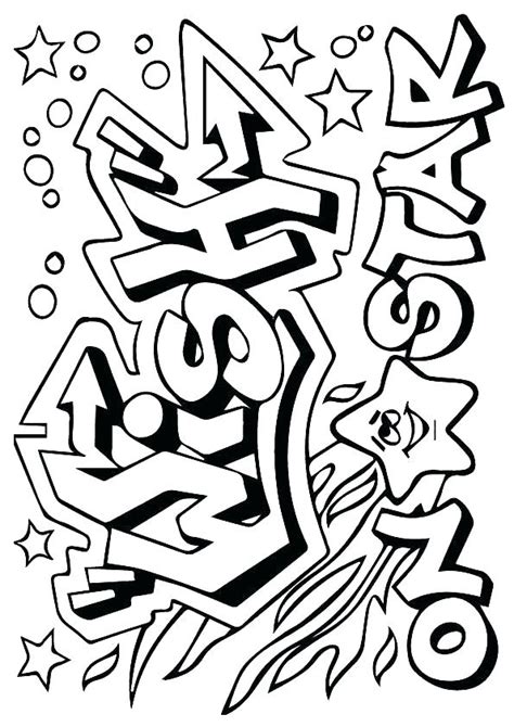 Color pages for adults photo 8 of printable graffiti coloring pages. Graffiti Letters Coloring Pages at GetColorings.com | Free ...