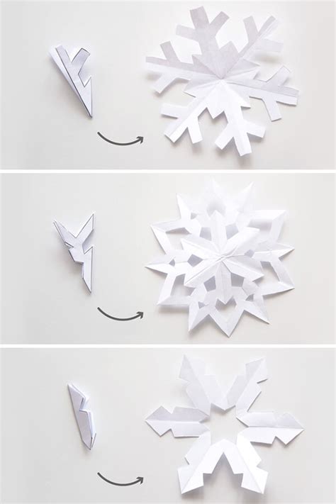 Origami Snowflake Pattern