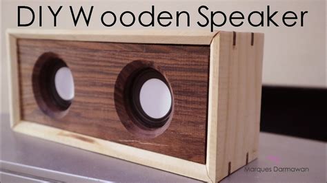 Membuat Speaker Kayu Woodworking Youtube
