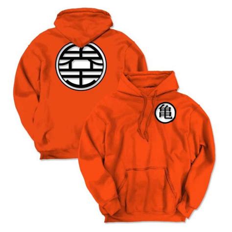 Marked with classic dbz styling, primitive and dragon ball z present their goku blue and orange hoodie. Dragon Ball Z Kame Symbol Orange Hoodie