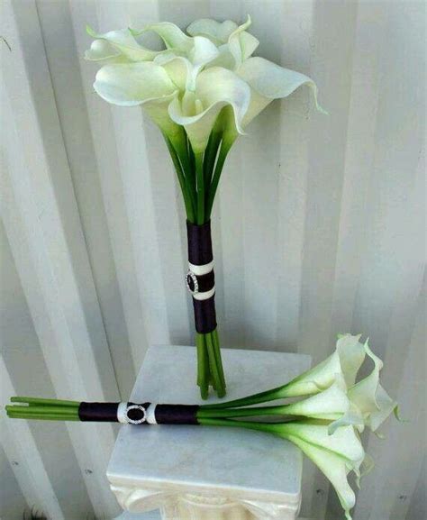 Perfect Wedding Bouquet So Simple And Yet So Beautiful Calla