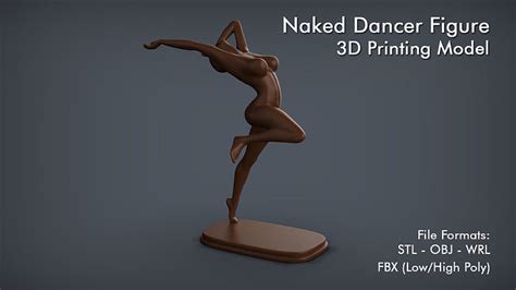 Female Dancer 3d Model 3d Printable Cgtrader