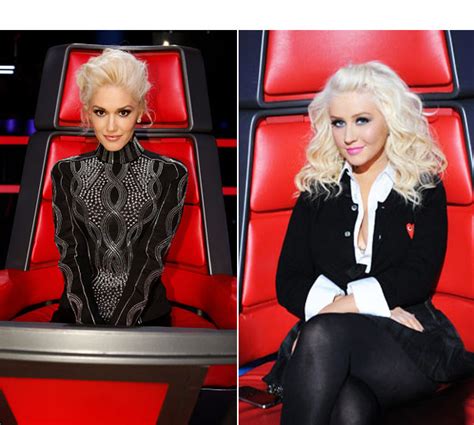 Gwen Stefani Jealous Of Christina Aguilera — ‘voice Judge Admits Shes Envious Hollywood Life