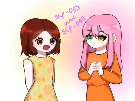 Scp 053 And Scp 040 Scp Comic Art Girls Anime Art Girl