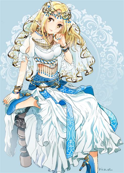 Ophilia Clement Octopath Traveler And 1 More Drawn By Rico Ot Danbooru