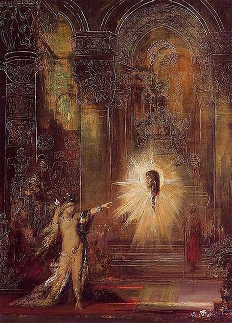 De Verschijning Salome Ca 1875 Gustave Moreau Dipingere Idee