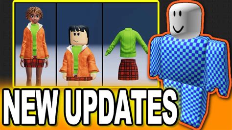 New Roblox Avatar Updates Revealed Youtube