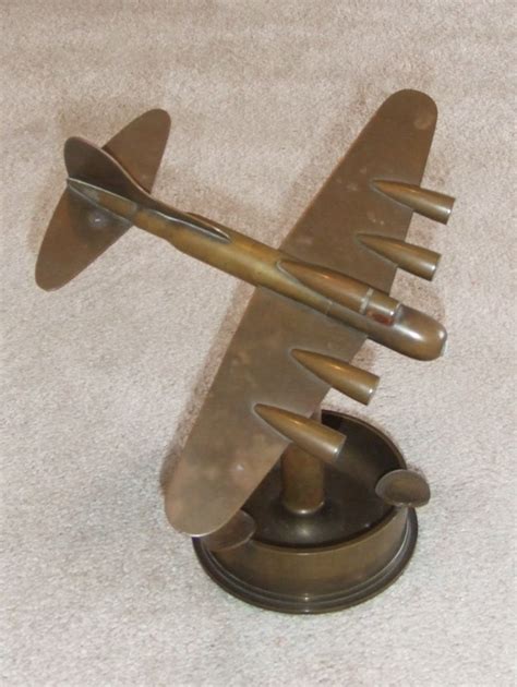 Ww2 B 17 Flying Fortress Trench Art Ash Tray Collectors Weekly