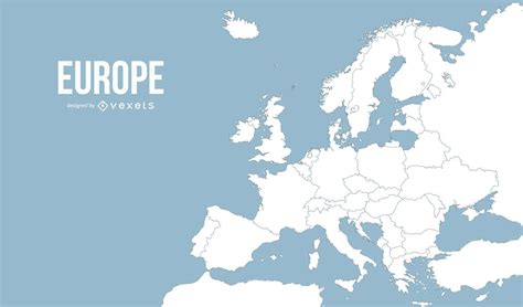 Ilustracion De Colorida Mano Dibujado El Mapa Del Vector De Europa Y Images