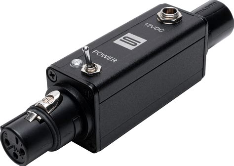 Sescom Ses Il Micpre Active Inline Xlr Microphone Preamplifier With