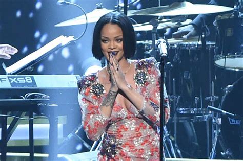 rihanna left stunned as fan steals the show with amazing performance at her concert london