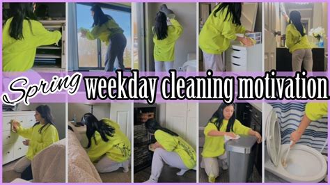 New Spring 🌸 Weekday Clean With Me 2022 Extreme Speed Cleaning Motivation Ez Tingz Youtube
