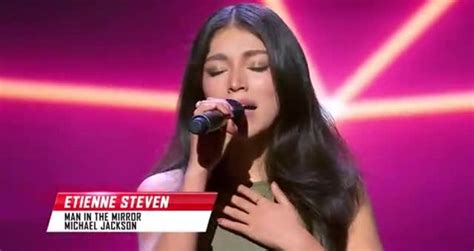 the voice australia etienne steven performs man in the mirror by michael jackson the