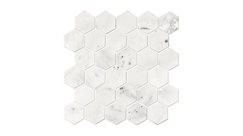 Hampton Carrara Hex Marble Mosaic Tile Luxury Bathroom Products