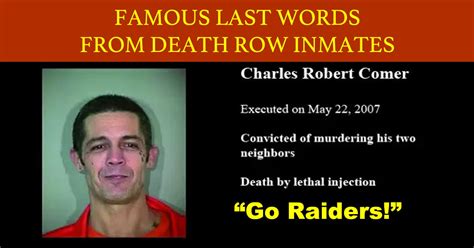 10 Craziest Last Words Of Death Row Inmates 9gag