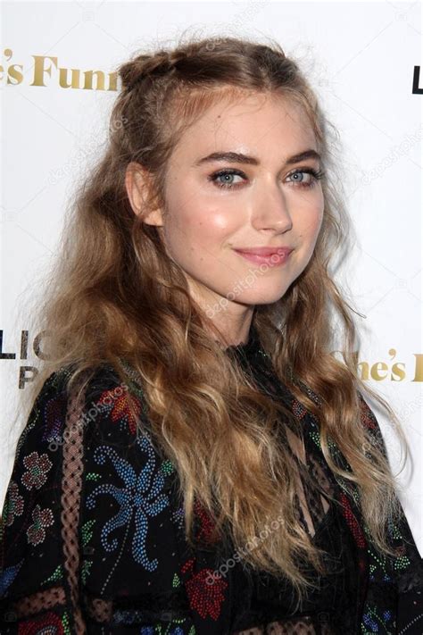 Imogen Poots At The Shes Funny That Way Stock Editorial Photo