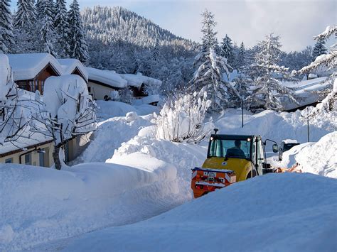 Heavy Snow Hits Europe