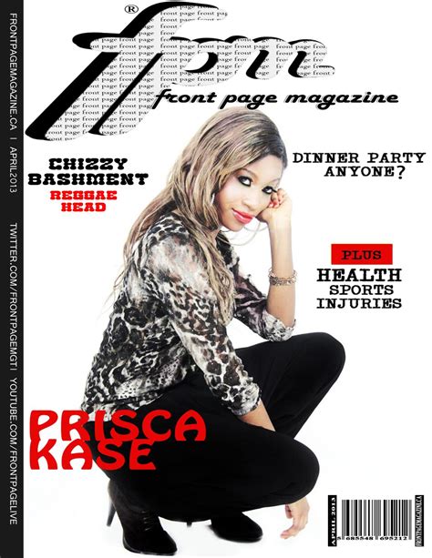 Front Page Magazine April 2013 Issue by Front Page Magazine - Issuu