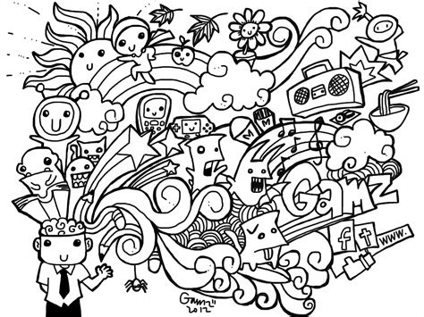Also read in coloring pages below. Doodle Coloring Pages - Best Coloring Pages For Kids