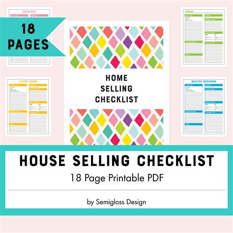 Printable Checklist For Selling A House