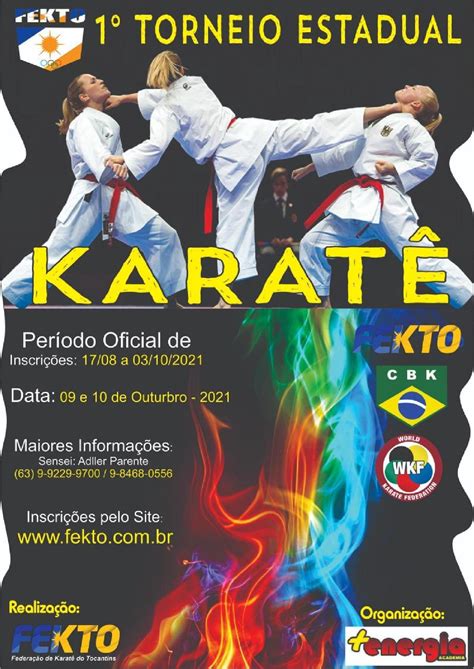1 Etapa Campeonato Estadual De Karate Olimpico Fekto Federação De