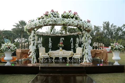 Day Time Openair Walima Event At Farmhouse by a2z events solutions