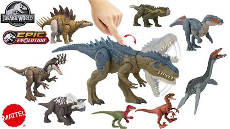 Ruthless Rampage Allosaurus And More Plesiosaurus Jurassic World Epic Evolution 2024 Mattel