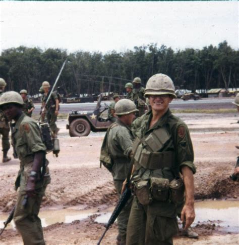 Members Of The 1st Infantry Division Vietnam 1967 1968 Christoper D