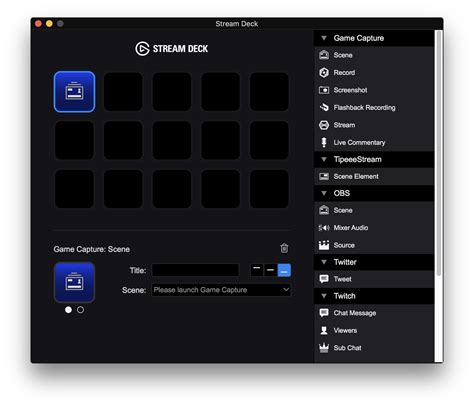 elgato stream deck intégration avec game capture hd elgato