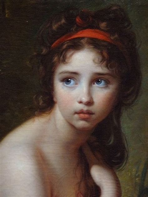 VigÉe Le Brun Elisabeth1792 Julie Le Brun En Baigneuse Detail B