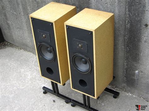 Infamous Canadian Rega 2 Speakers In Cool Utility Cabinets Photo