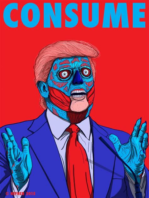 Artstation Consume Pop Culture Series Hal Hefner Donald Trump In This World Propaganda Art
