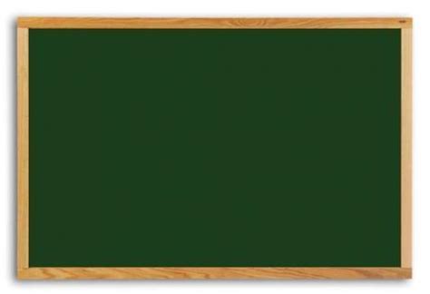 SIGNMARK Green Wooden Chalk Board, Board Size (Inches): 24