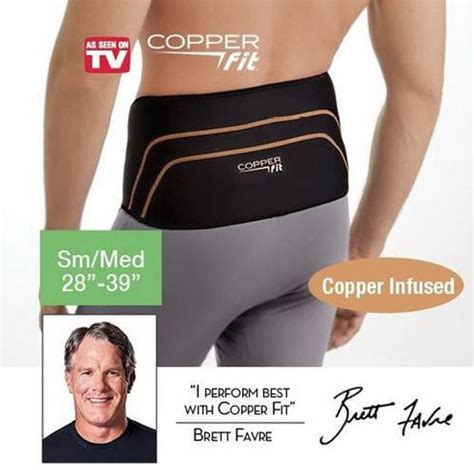 Copper Fit Back Pro As Seen On Tv Compression Lower Back Support Belt