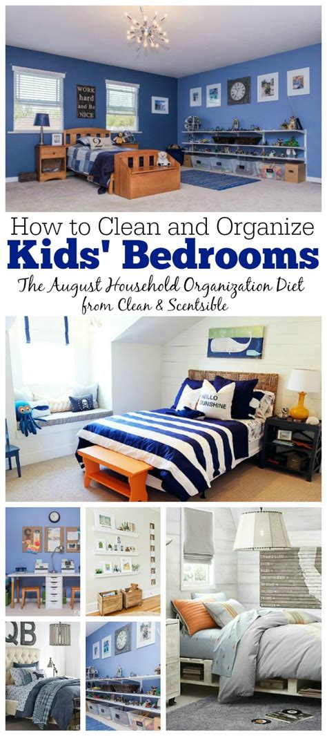How To Organize Kids Bedrooms August Hod Clean And
