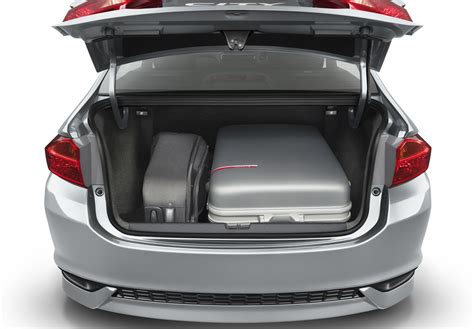 The boot space in honda city is 510 litre which is best in its segment. Honda CITY :: Honda Indonesia