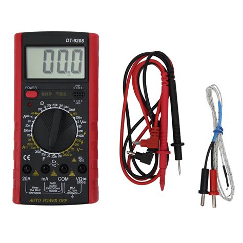 Lcd Digital Multimeter Voltmeter Ammeter Ac Dc Voltage Current