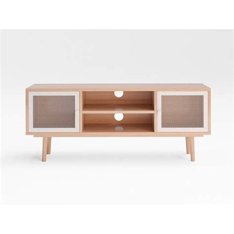 Check spelling or type a new query. TV Stand Entertainment Unit Cabinet with Metal Mesh Doors ...