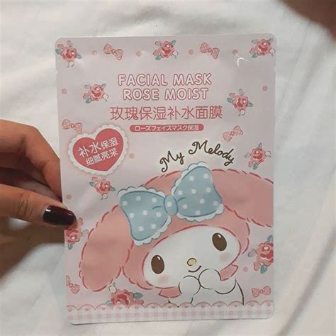 Face Mask My Melody Miniso×sanrio แท้100 Shopee Thailand