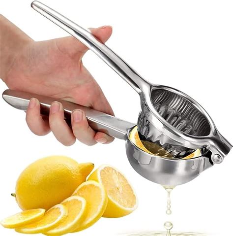 Hfhc Citrus Juicer Lemon Squeezer Made From Unbreakable 188 Stainless