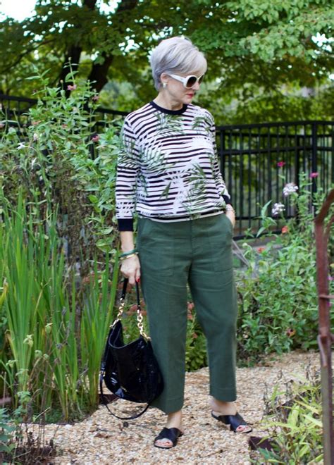 Green Is The New Black Style At A Certain Age Older Woman Outfit